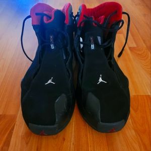 Nike Air Jordan 21 OG PE, Black & Red, Size 16